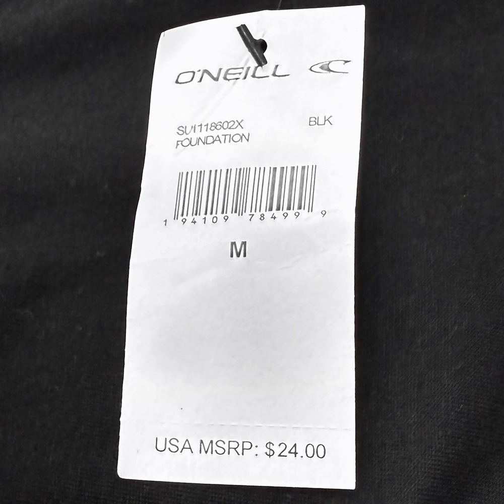 O'Neill Foundation Tee / T-Shirt / Shirt - NWT Mens Size Medium Blk - #49537-K2 - Picture 2 of 2